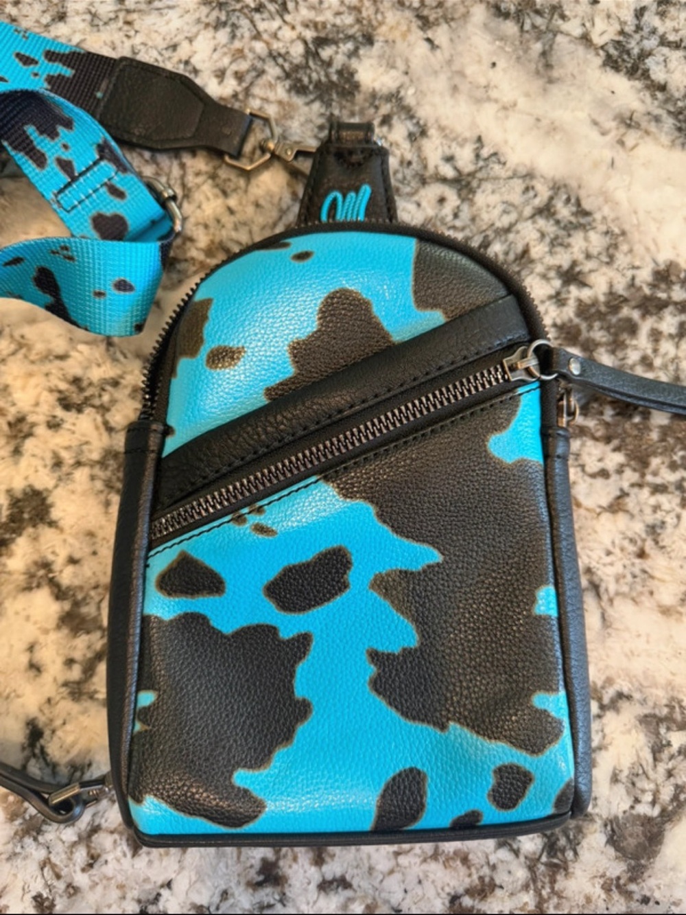 Montana west cow print crossbody